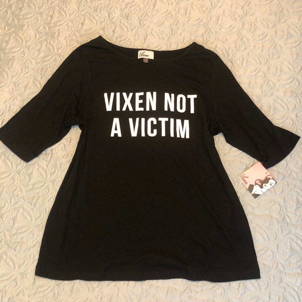 XXL Vixen Not A Victim Micheline Pitt Top